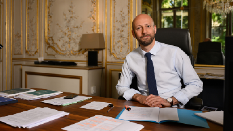 photo du ministre Stanislas Guerini