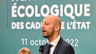 Stanislas Guerini présente le plan de formation à la transition écologique des cadres de la fonction publique